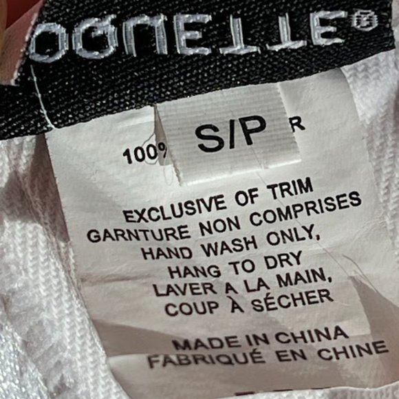 Coquette White Rosey Print Corset (SMALL) - Picture 5 of 9